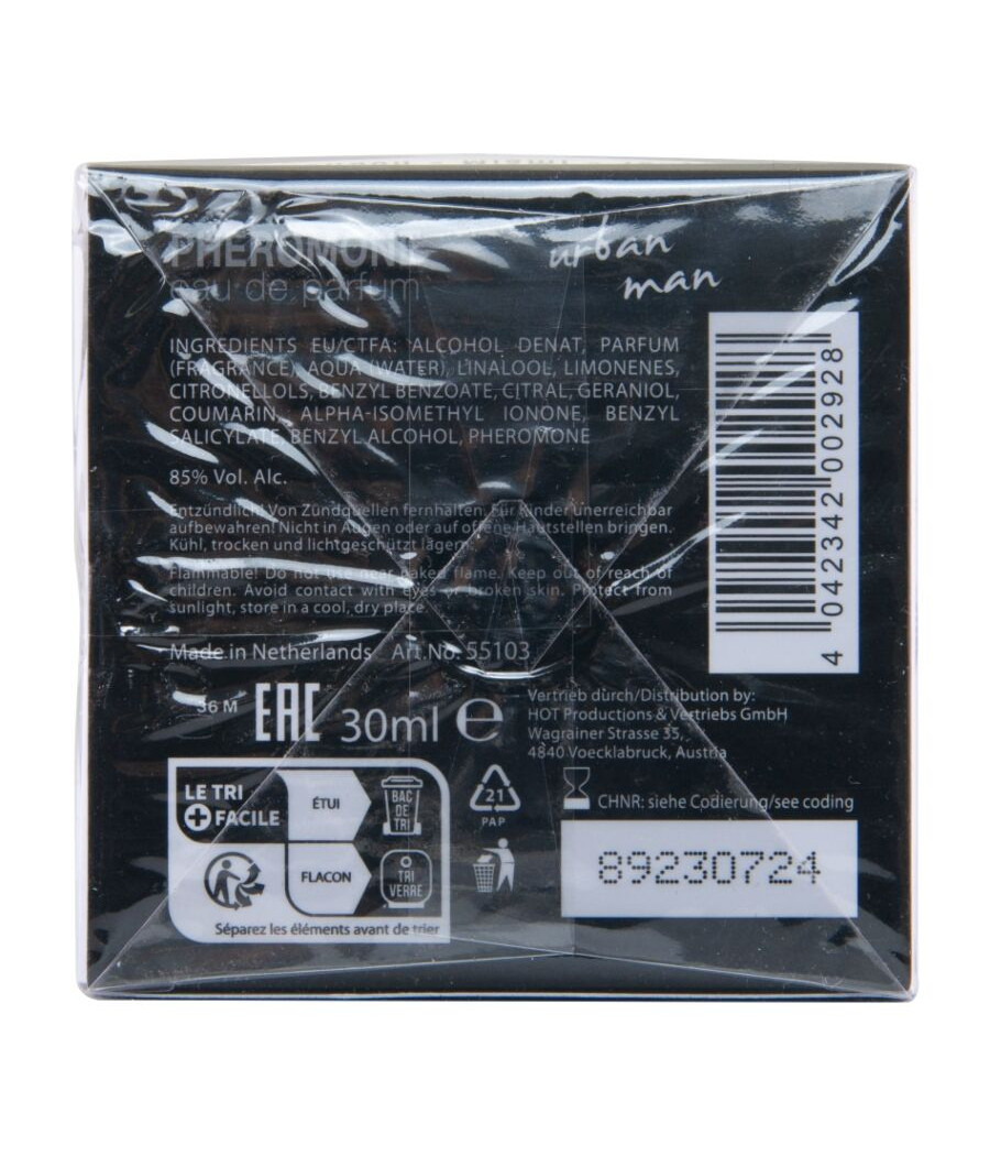 HOT - PROFUMO AI FEROMONI TOKYO URBAN MAN 30 ML