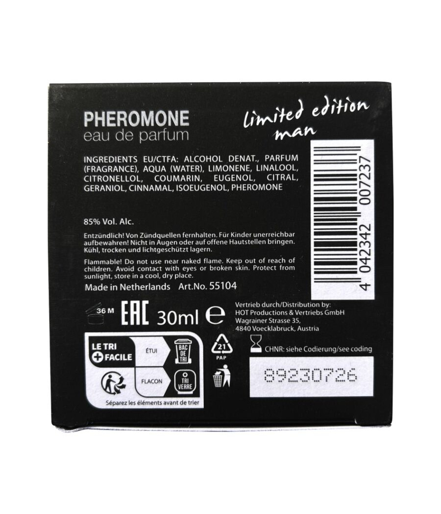 HOT - PROFUMO AI FEROMONI DUBAI EDIZIONE LIMITATA UOMO 30 ML