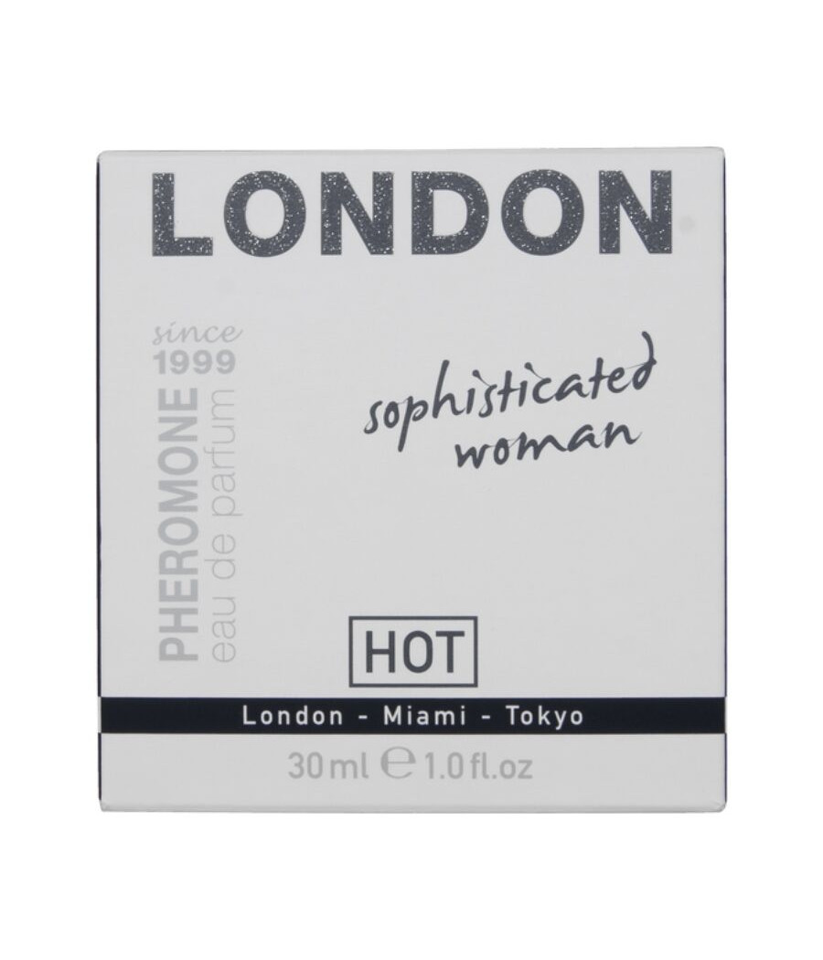 HOT - PERFUME DE FEROMÔNIOS LONDON MULHER SOFISTICADA 30 ML