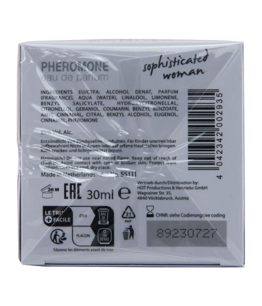 HOT - PROFUMO AI FEROMONI LONDRA DONNA SOFISTICATA 30 ML