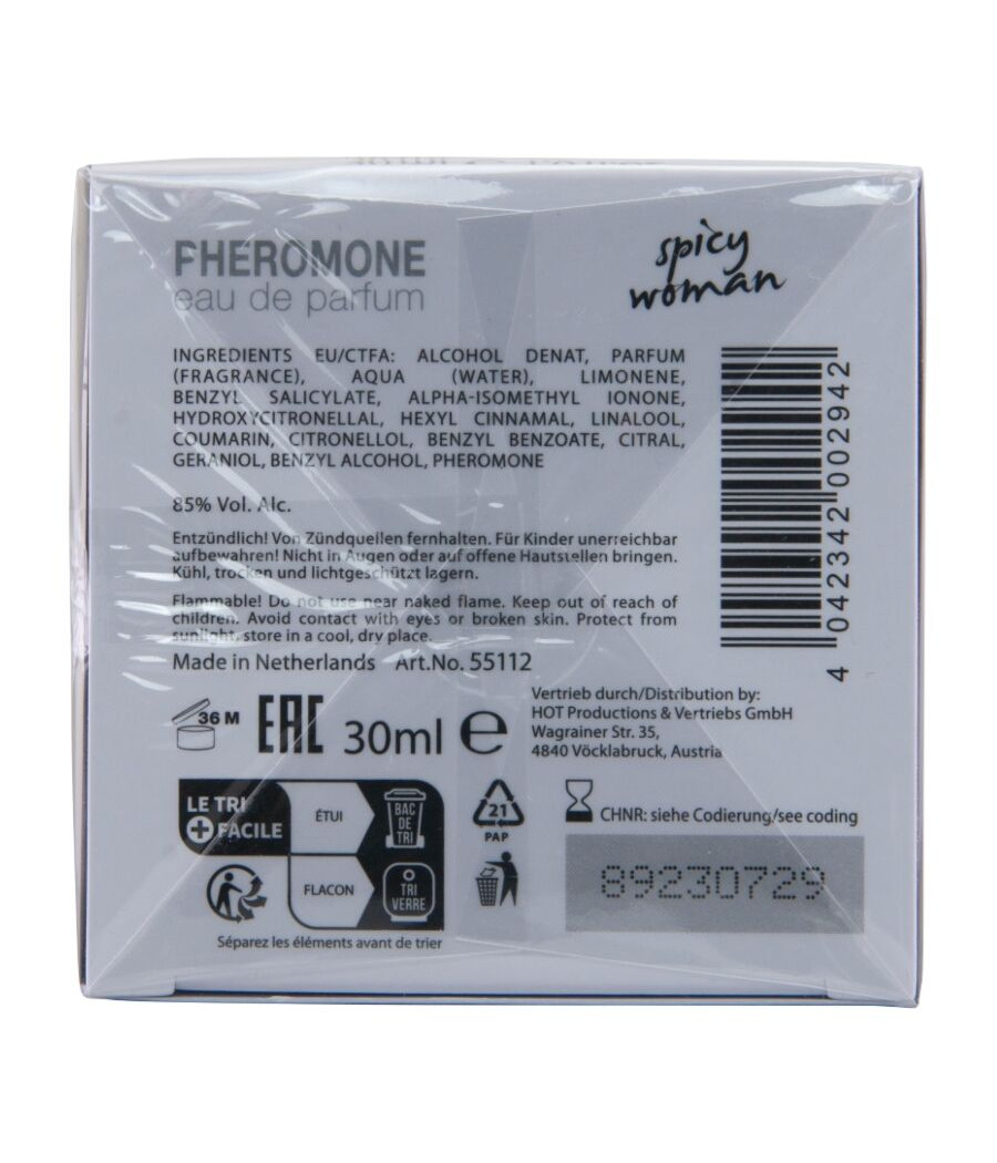 HOT - PARFUM AUX PHÉROMONES MIAMI SPICY WOMAN 30 ML