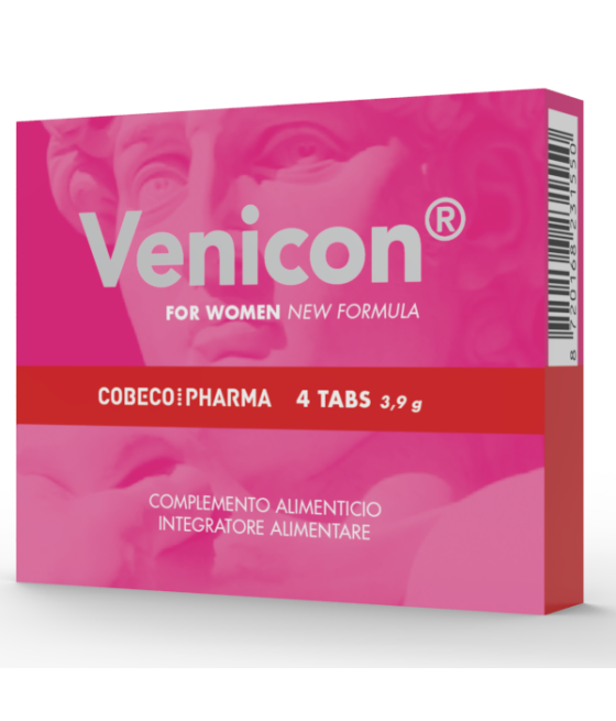 COBECO - VENICON SUPLEMENTO PARA LIBIDO FEMININO 4 CÁPSULAS
