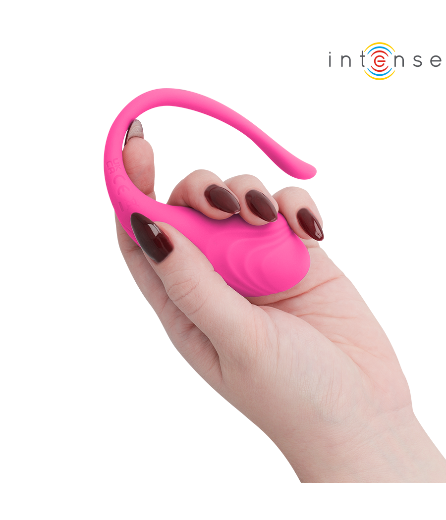 INTENSE - OVO VIBRATÓRIO ROSA OLIVIA COM CONTROLE REMOTO