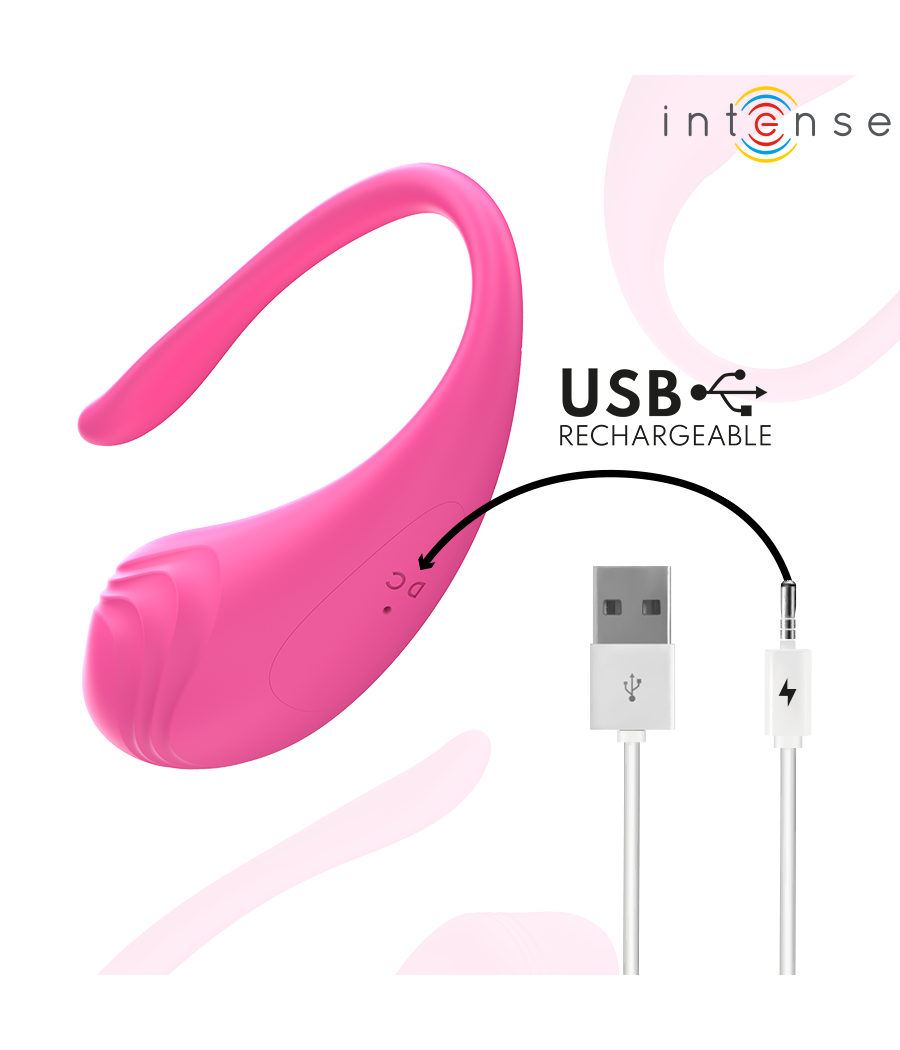 INTENSE - OLIVIA PINK VIBRATIONS-EI MIT FERNBEDIENUNG
