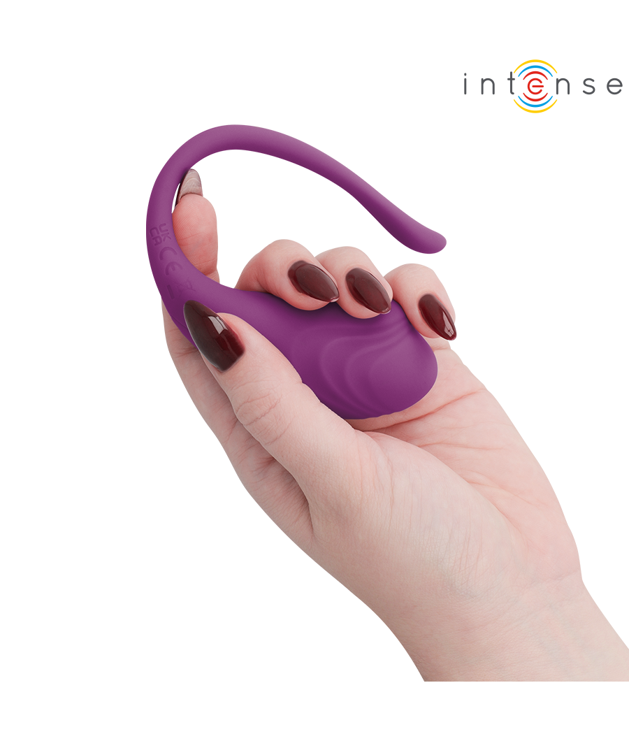 INTENSE - OLIVIA PURPLE VIBRATING EGG WITH REMOTE CONTROL