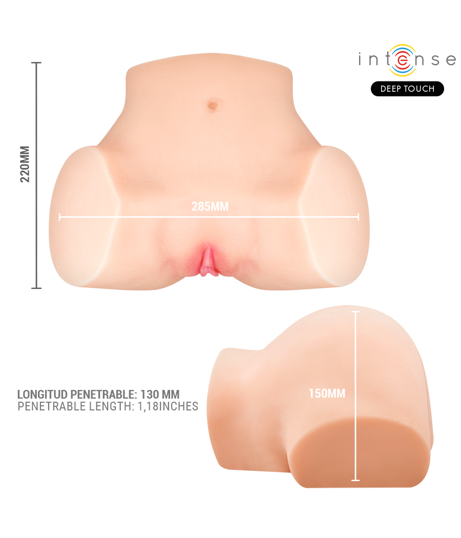 INTENSE DEEP TOUCH - NICOLE VAGINAL MASTURBATOR WITH SUCTION, HEAT, VIBRATION AND VOICE EFFECTS WITH REMOTE CONTROL 5.3 KG