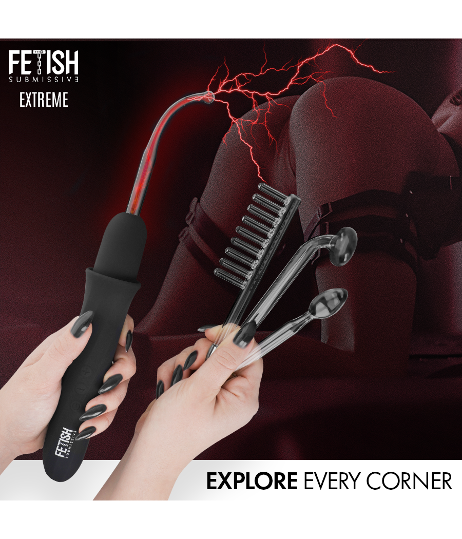 FETISH SUBMISSIVE - HIGH FREQUENCY ELECTROSTIMULATION WAND