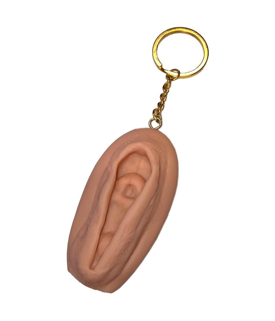 DIABLO PICANTE - CHAVEIRO VAGINA TOM CLARO