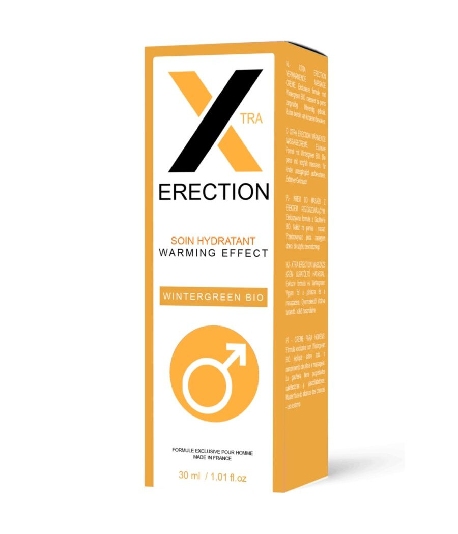 RUF - X ERECTION EFEITO CALOR CREME PARA EREÇÃO 40 ML