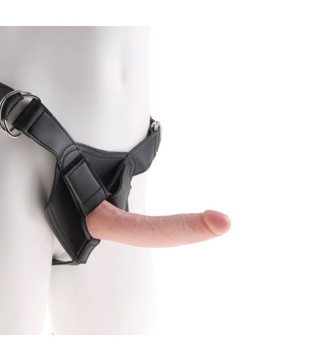 KING COCK - IMBRACATURA PER CAZZO KING CON PENE REALISTICO 17,8 CM