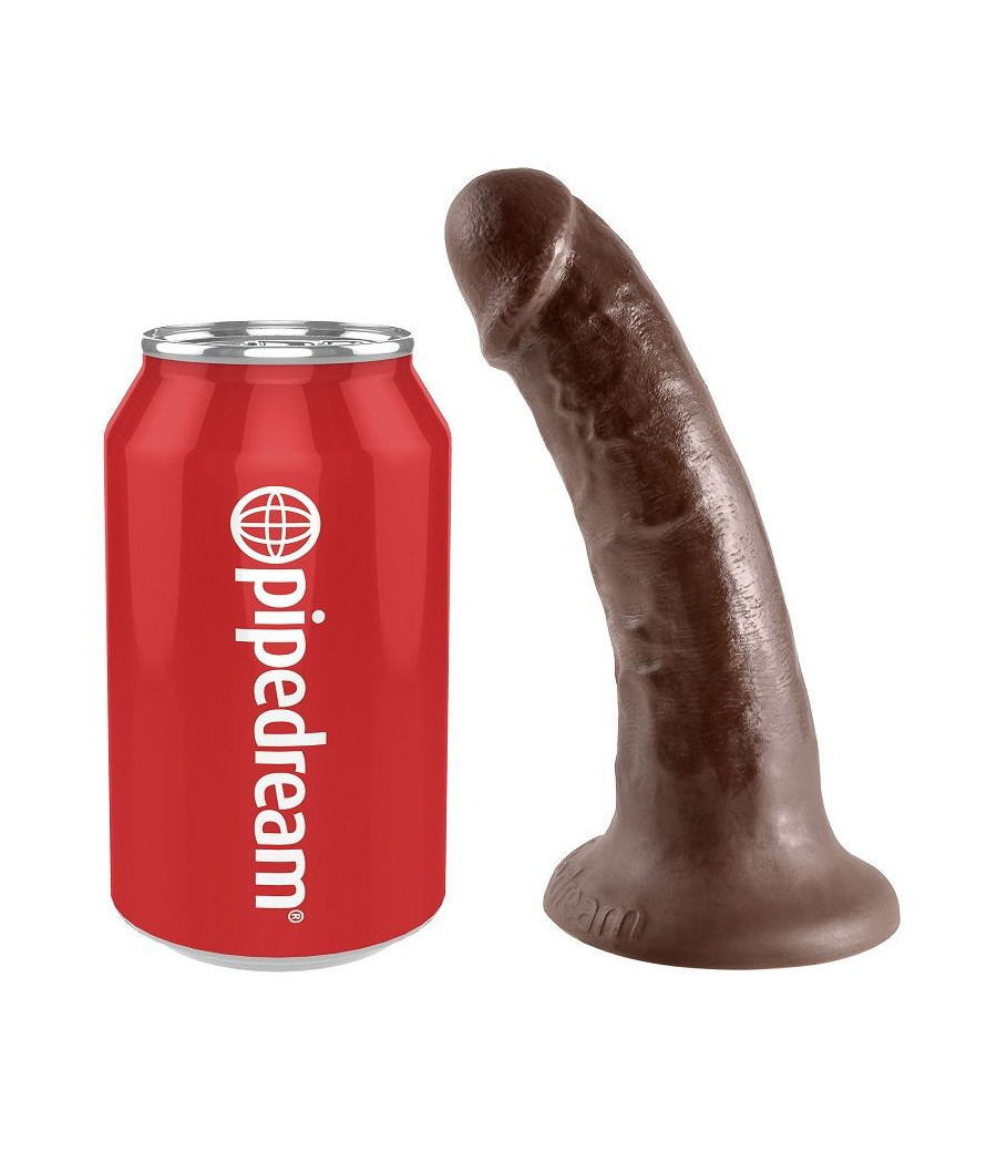 KING COCK - 6" COCK MARROM 15,2 CM