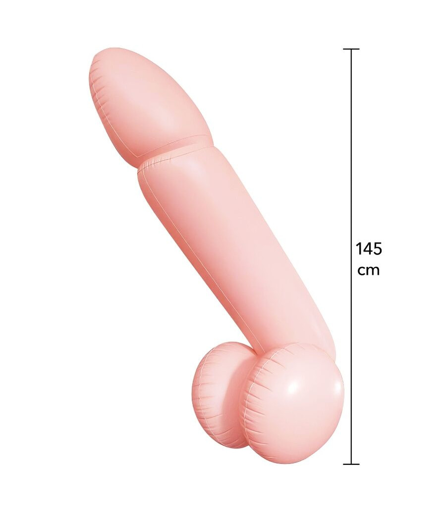 HIDDEN DESIRE - GIANT WILLY INFLATABLE PENIS 145 CM
