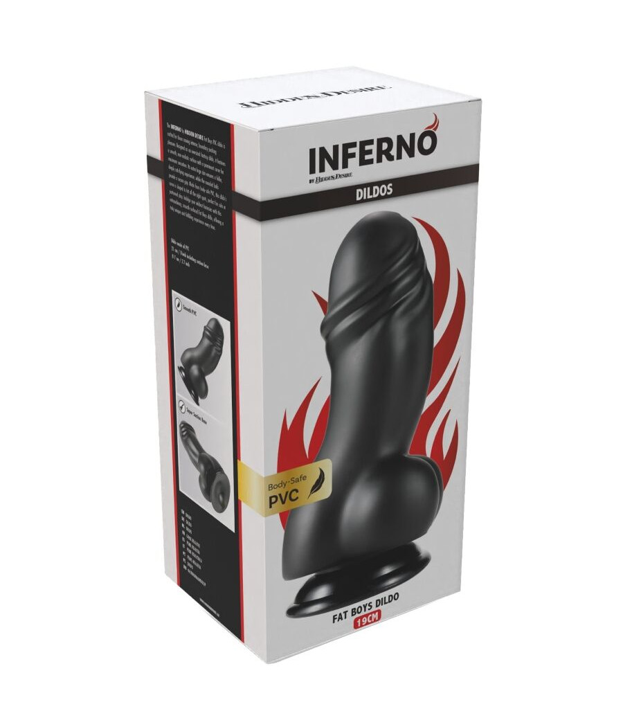 HIDDEN DESIRE - INFERNO GODEMICHET FAT BOYS 19 CM