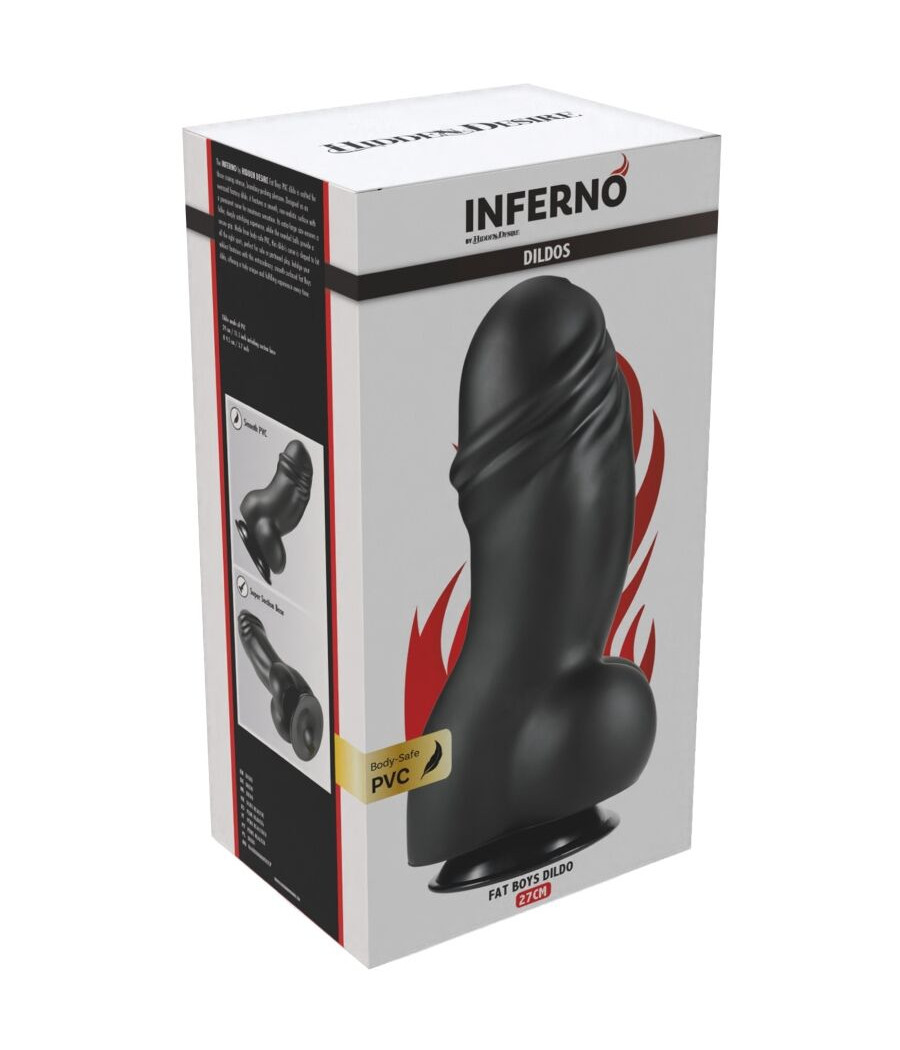 HIDDEN DESIRE - INFERNO FAT BOYS DILDO 27 CM