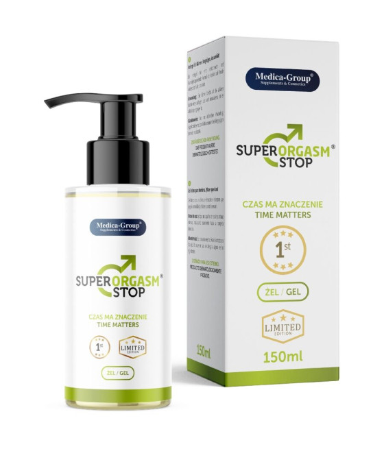 MEDICA GROUP - SUPER ORGASM STOP INTIMGEL FÜR MÄNNER 150 ML