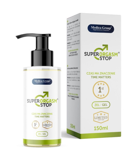 MEDICA GROUP - SUPER ORGASM STOP GEL INTIMO UOMO 150 ML