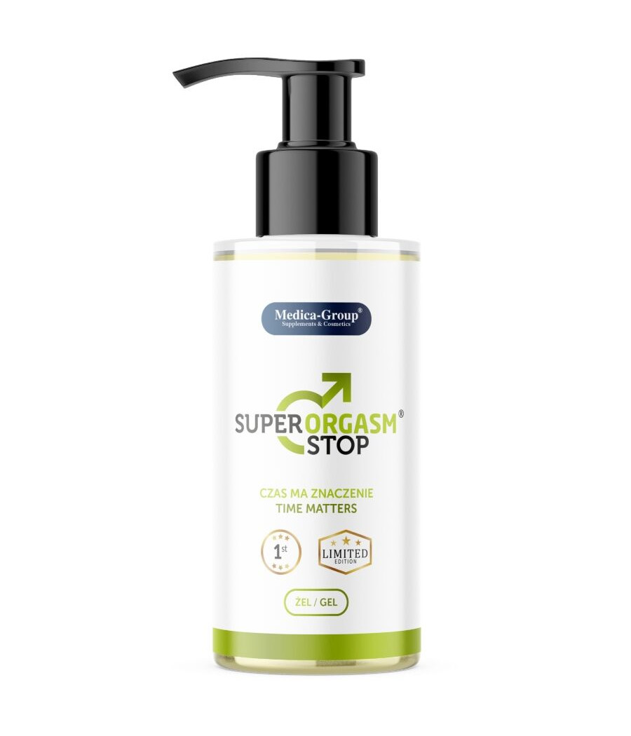 MEDICA GROUP - SÚPER ORGASM STOP GEL ÍNTIMO PARA HOMBRE 150 ML