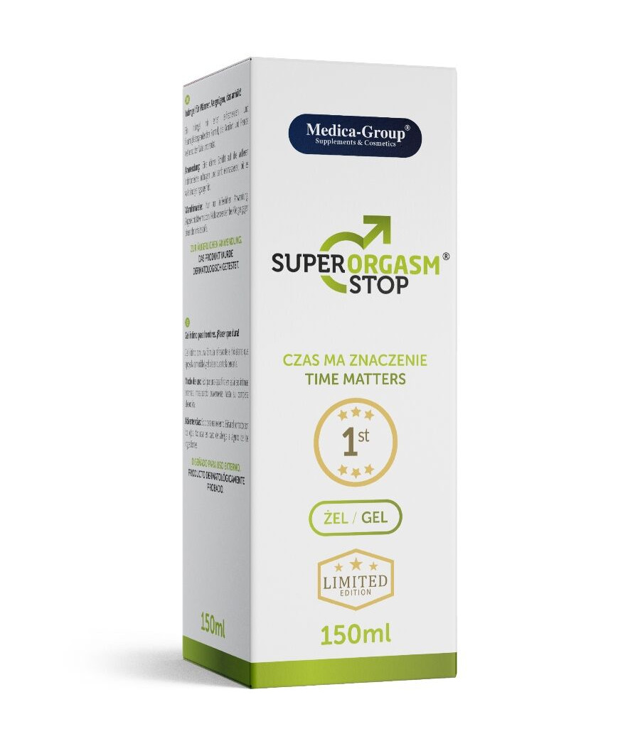 MEDICA GROUP - SUPER ORGASM STOP GEL INTIMO UOMO 150 ML