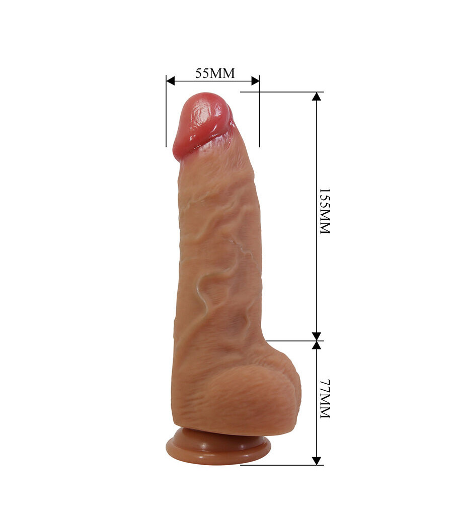 PRETTY LOVE - NAJM DILDO REALÍSTICO CON VENTOSA 23.2 CM -Ø- 5.5 CM