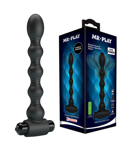 MR PLAY - VIBRIERENDER ANALPLUG-MASSAGER