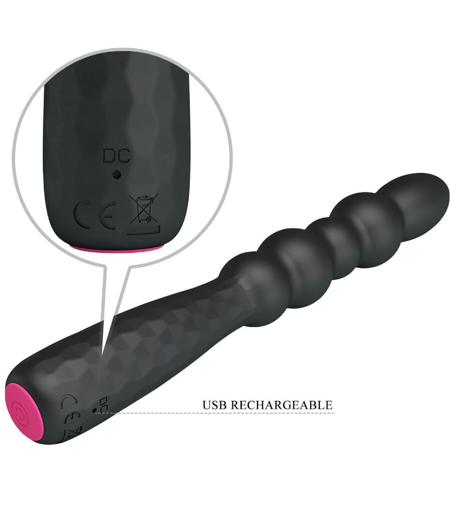 MR PLAY - PLUG ANALE VIBRANTE FLESSIBILE