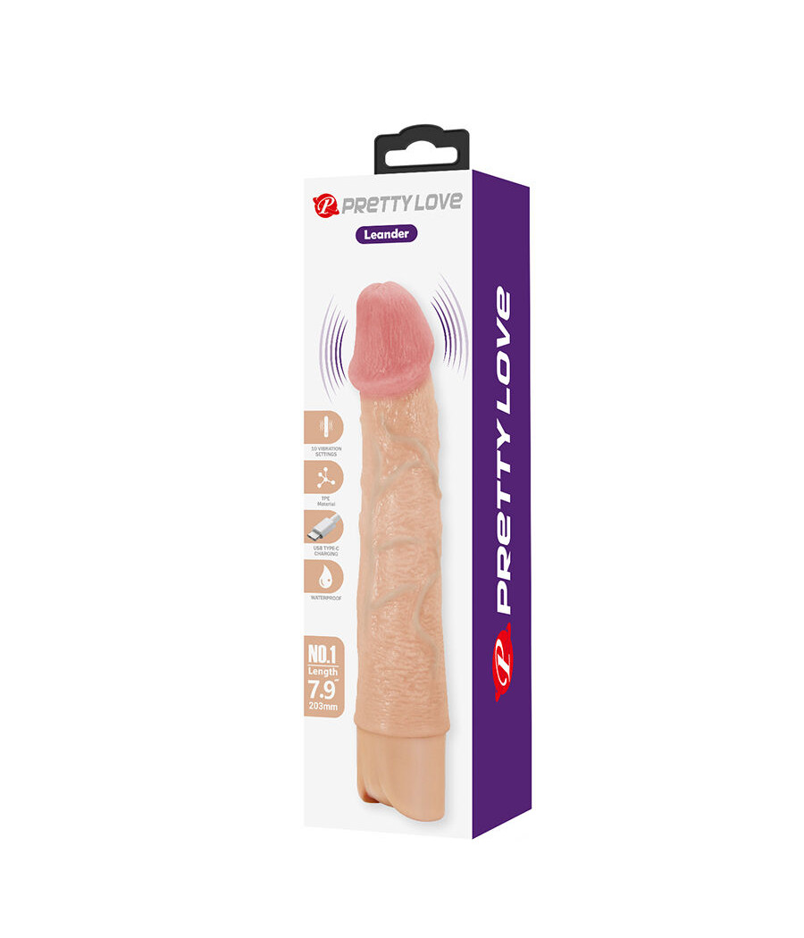 PRETTY LOVE - LEANDER FLEXIBLER REALISTISCHER VIBRATOR