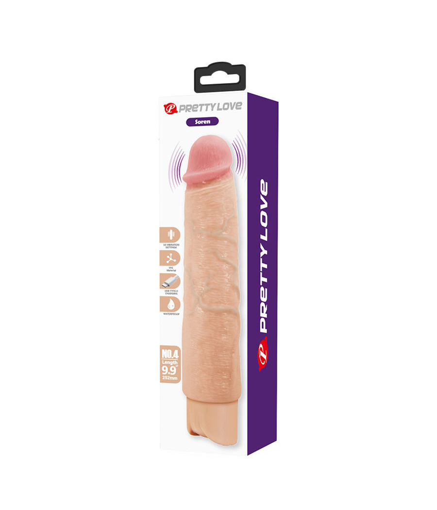 PRETTY LOVE - SOREN FLEXIBLE REALISTIC VIBRATOR