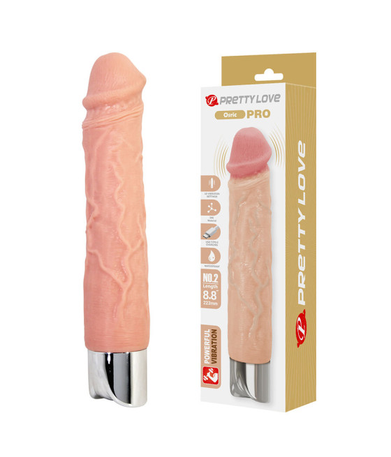PRETTY LOVE - OSRIC PRO VIBRADOR FLEXÍVEL E REALISTA