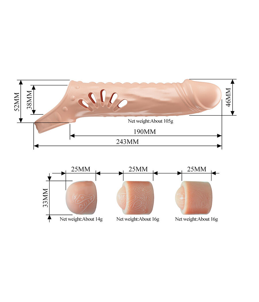PRETTY LOVE- FUNDA PARA PENE CON EXTENSORES