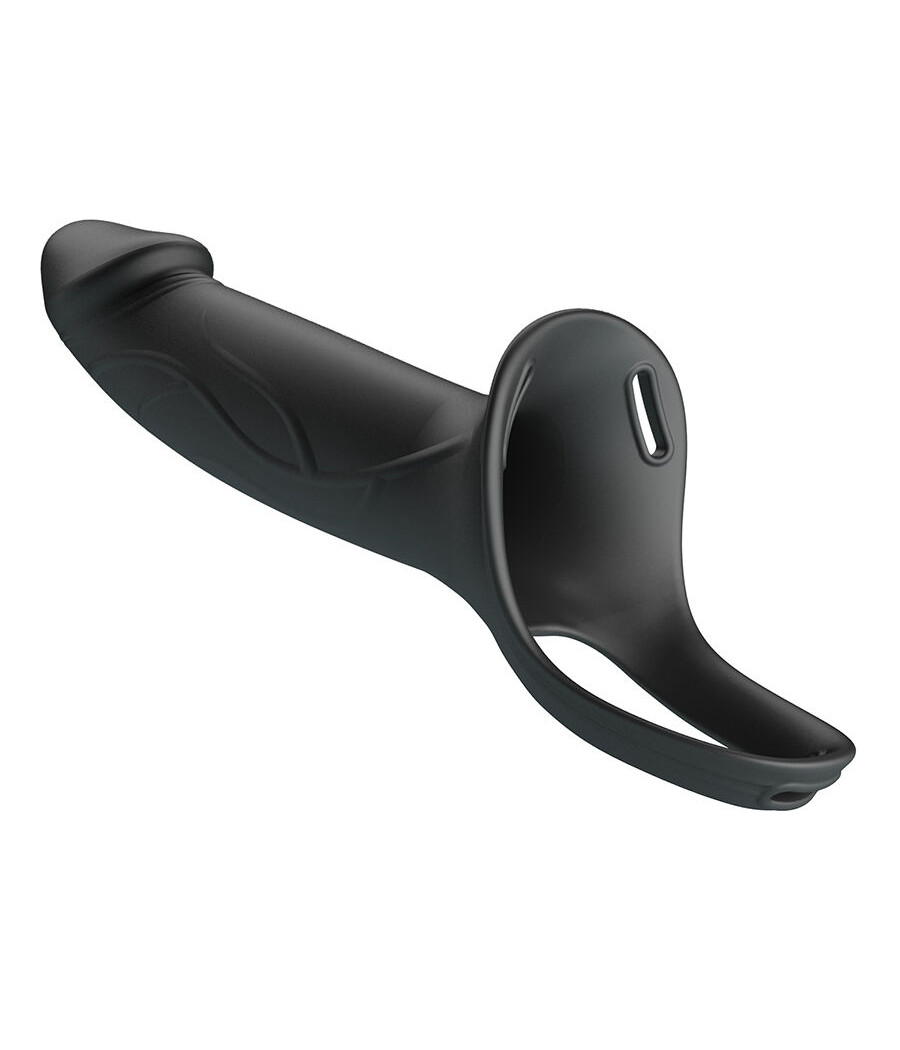 PRETTY LOVE - LANDON NERO VIBRANTE STRAP-ON