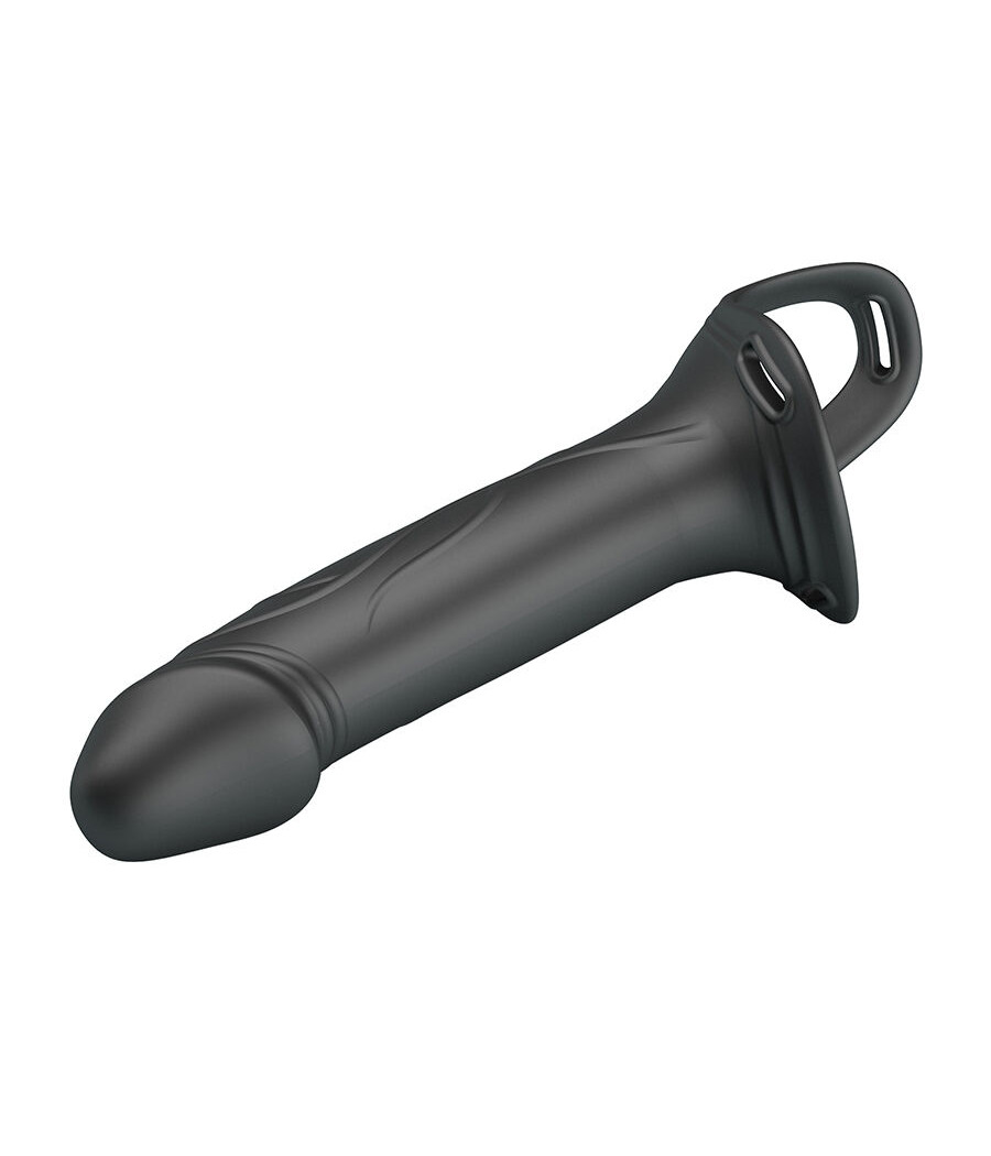 PRETTY LOVE - LANDON BLACK STRAP-ON VIBRANT