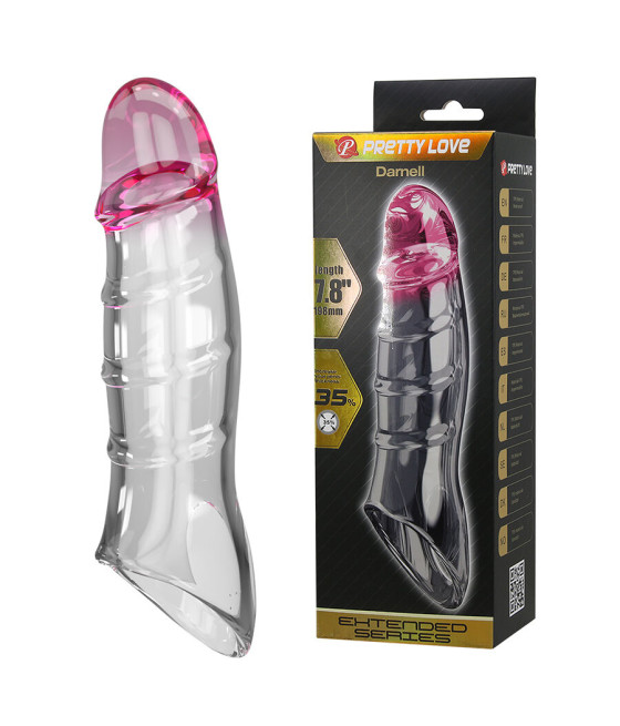PRETTY LOVE - DARNELL TRANSPARENT EFFECT PENIS COVER