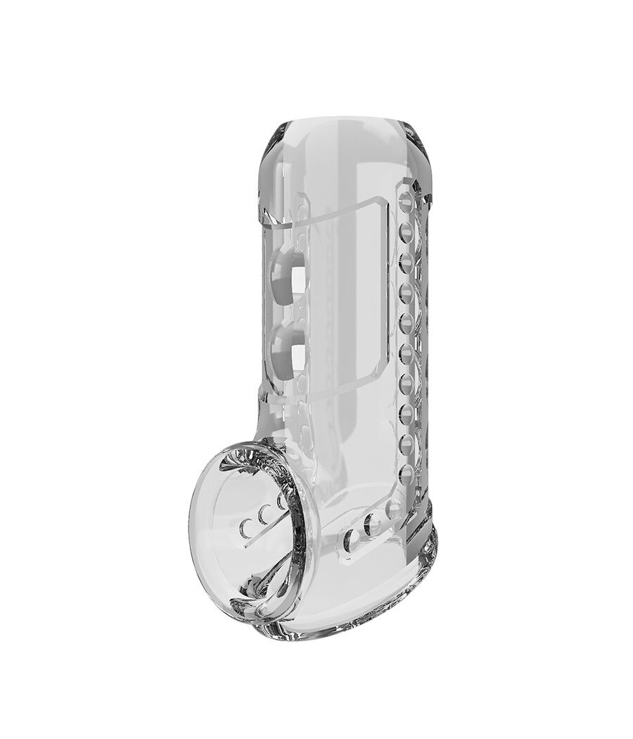 PRETTY LOVE - FUNDA PARA PENE TEXTURIZADA TRANSPARENTE