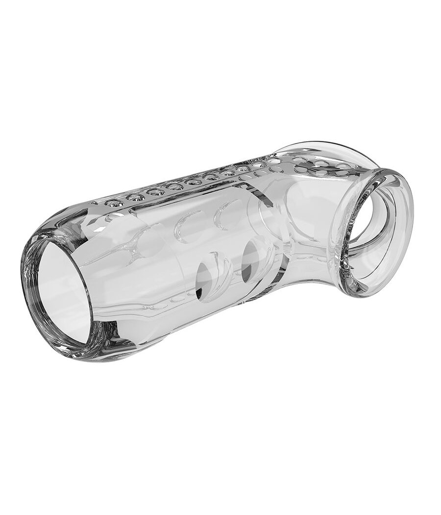PRETTY LOVE - TRANSPARENT TEXTURED PENIS SHEATH