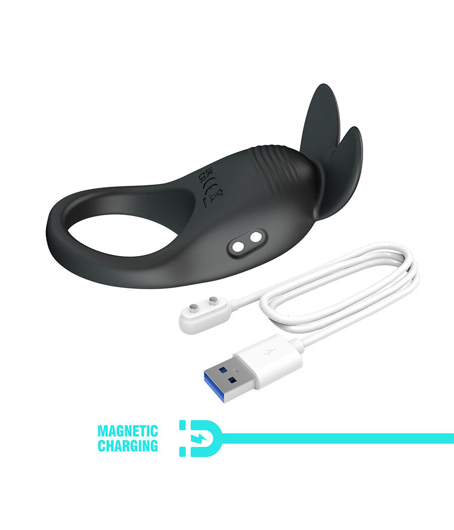 PRETTY LOVE - CARLTON PENIS RING WITH CLITORAL STIMULATOR