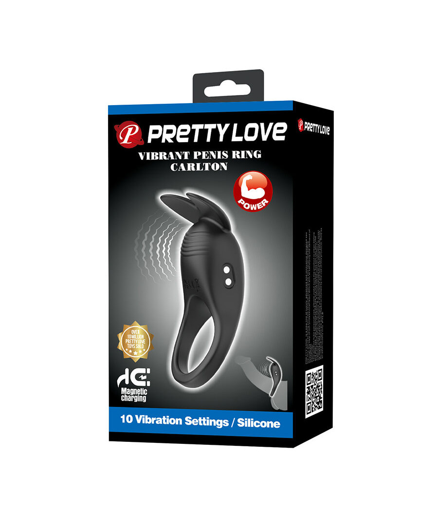 PRETTY LOVE - CARLTON PENISRING MIT KLITORISSTIMULATOR