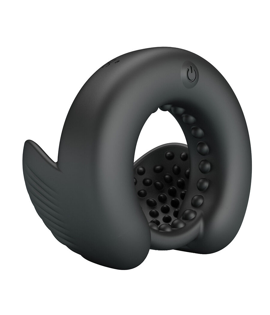PRETTY LOVE - QUENTIN PENIS RING WITH TESTICULAR STIMULATOR