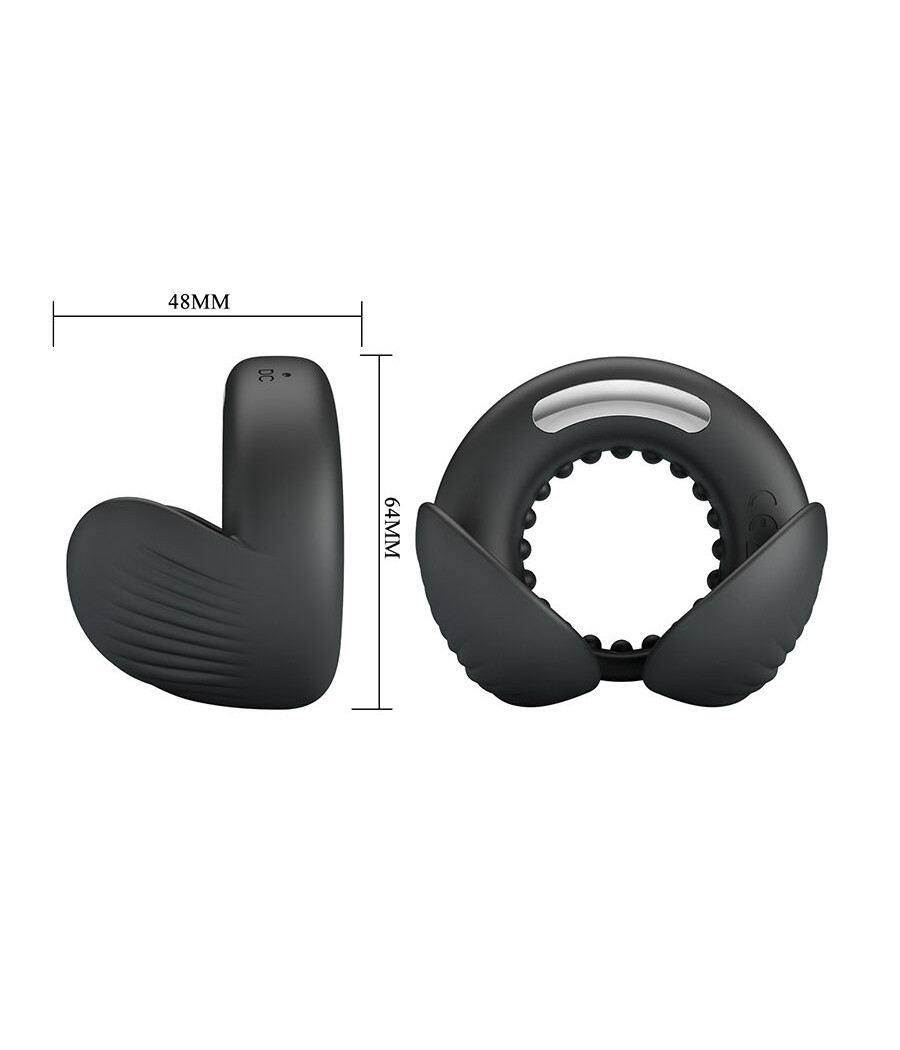 PRETTY LOVE - QUENTIN ANELLO PER PENE CON STIMOLATORE TESTICOLARE