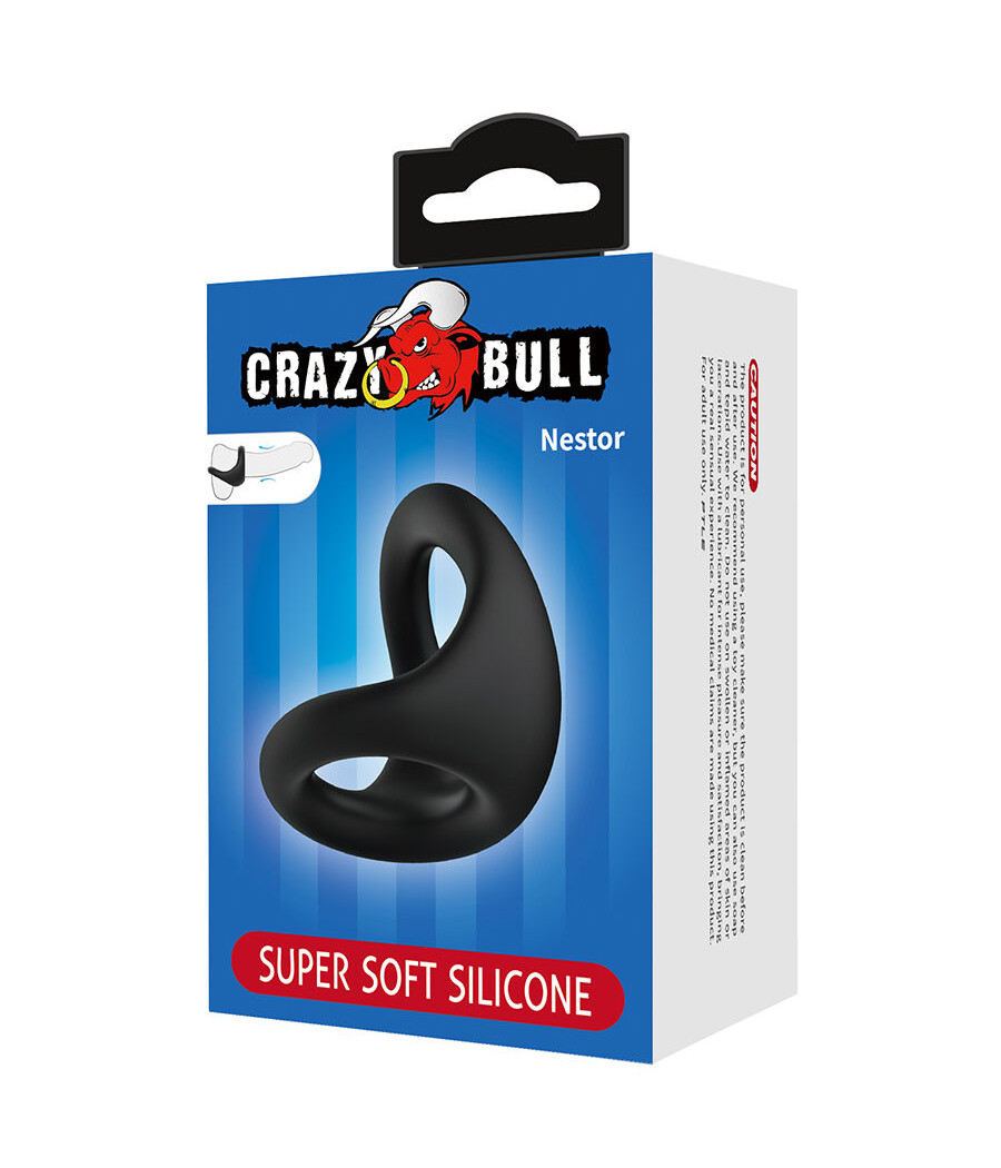 CRAZY BULL - NESTOR ANNEAU ERGONOMIQUE POUR PÉNIS ET TESTICULES