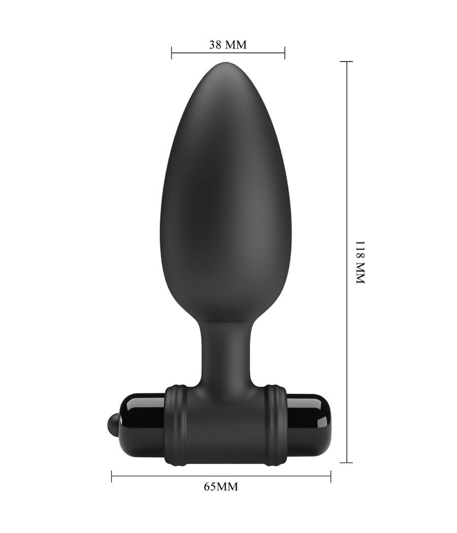 MR PLAY - SUPER POWER ANAL PLUG CON VIBRAZIONE