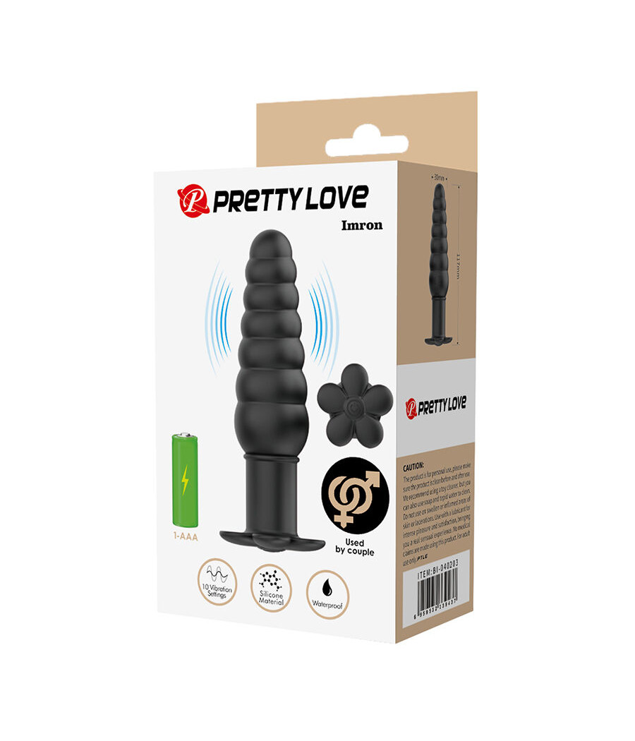 PRETTY LOVE - IMRON PLUG ANAL VIBRATÓRIO
