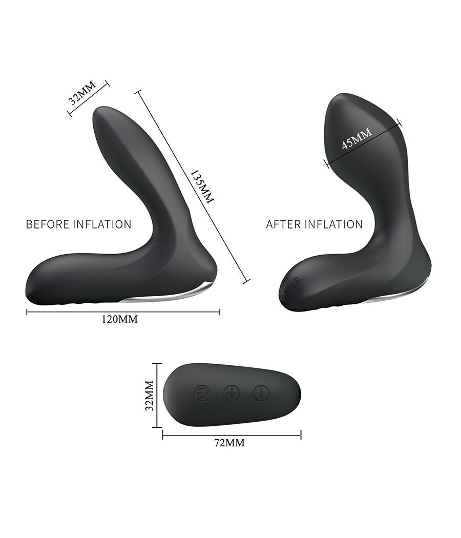 MR PLAY - PROSTATA-MASSAGEGERÄT MIT VIBRATIONSFERNBEDIENUNG