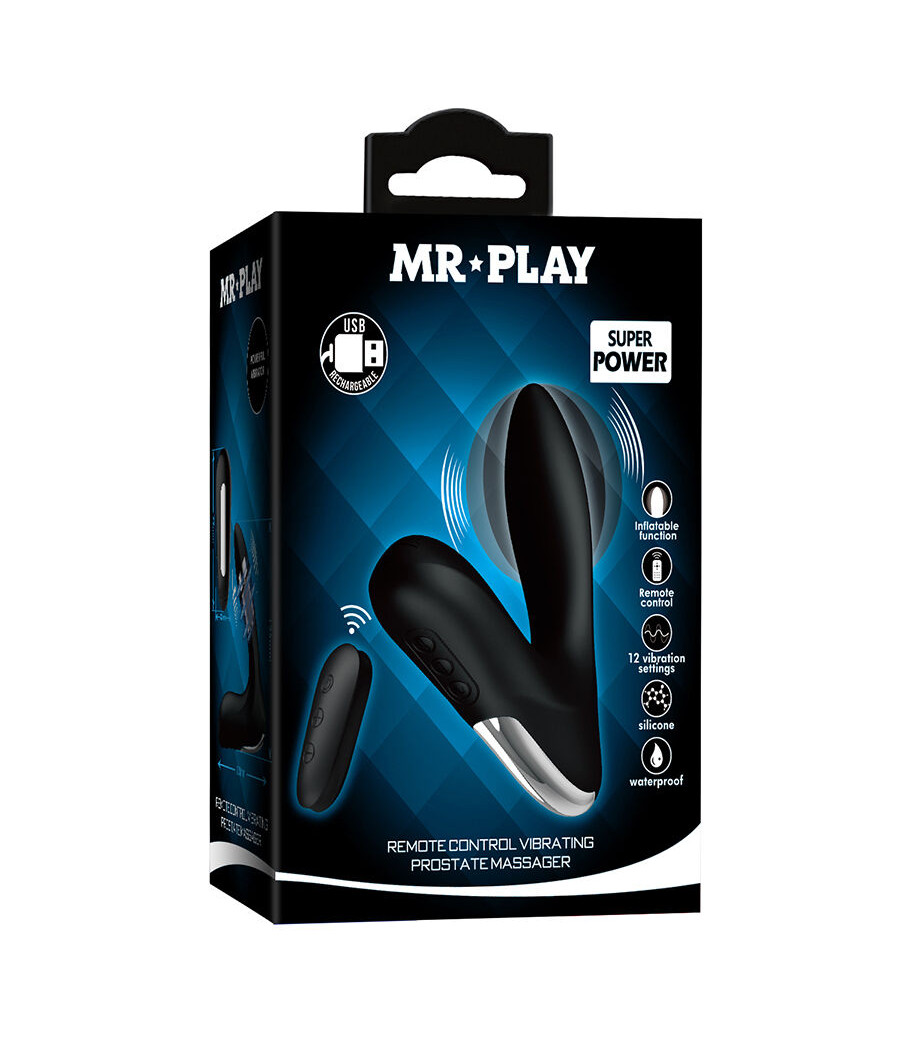MR PLAY - PROSTATA-MASSAGEGERÄT MIT VIBRATIONSFERNBEDIENUNG
