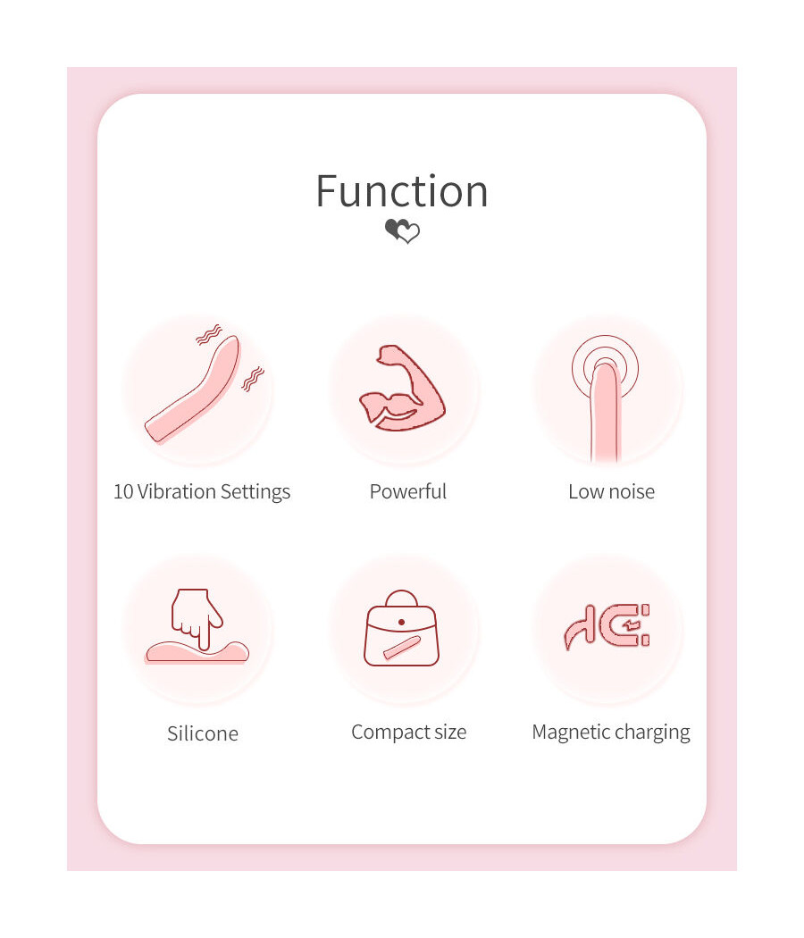 PRETTY LOVE - KISELL VIBRATORE ROSA PER PUNTO G