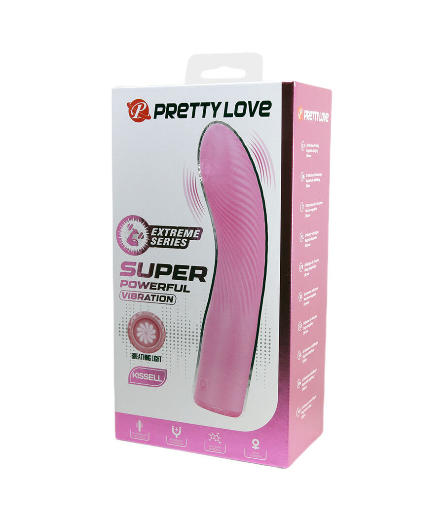PRETTY LOVE - KISELL VIBRADOR PUNTO G ROSA
