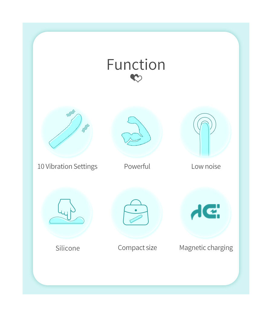 PRETTY LOVE - RYLAN VIBRATORE BLU G-SPOT