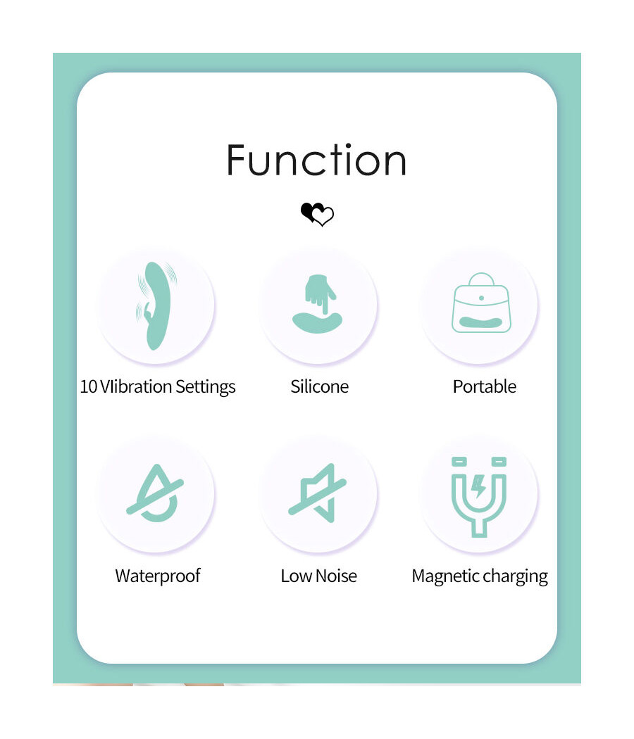 PRETTY LOVE - DJ STICK VIBRATEUR G-SPOT TURQUOISE