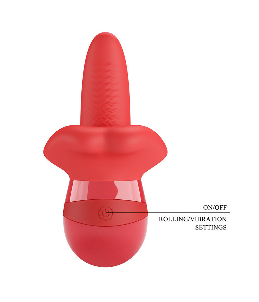PRETTY LOVE - OBELIA MASTURBATOR TONGUE VIBRATOR WITH ORBITAL MOTION