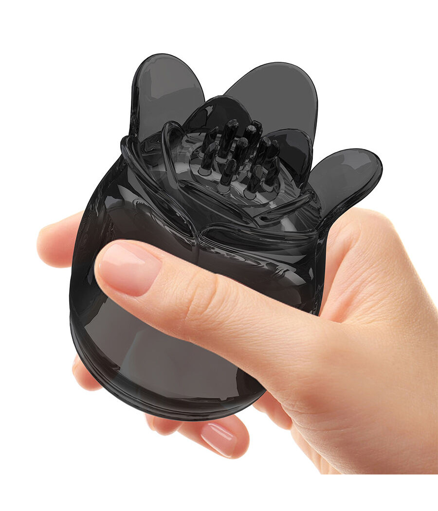 PRETTY LOVE - SECRET GARDEN CABEZAL MASAJEADOR NEGRO