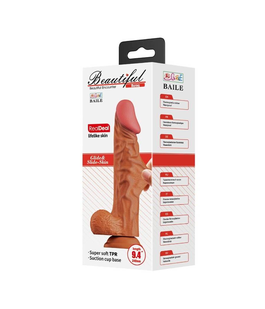 BAILE - BURAQ REALISTISCHER DILDO 24 CM FLEISCH